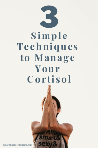 manage cortisol